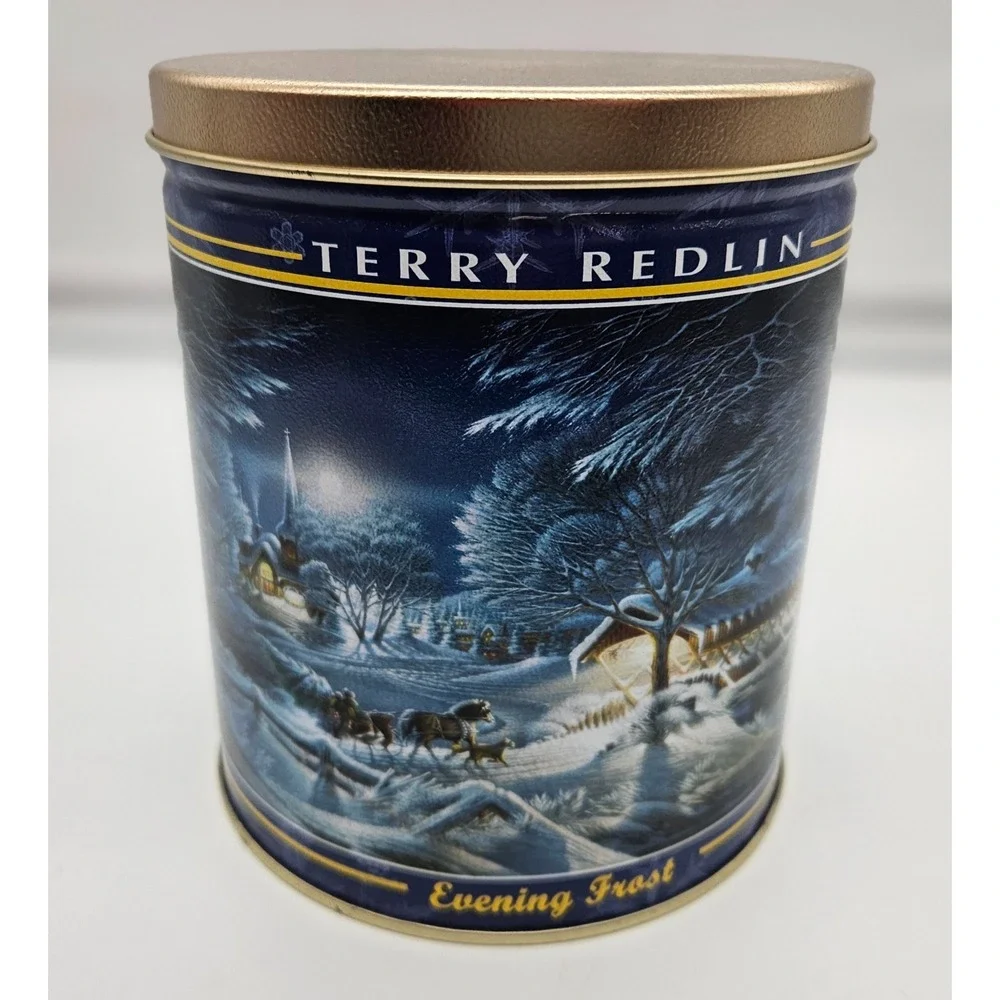 Terry Redlin Evening Frost Collectible‎ Tin Winter Scene Art